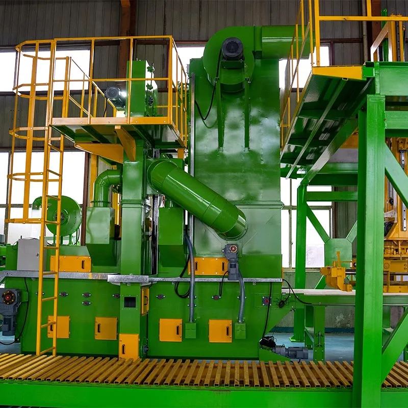 Meaisín Cóireála Dromchla Shot Bríce Coincréite Stroighne