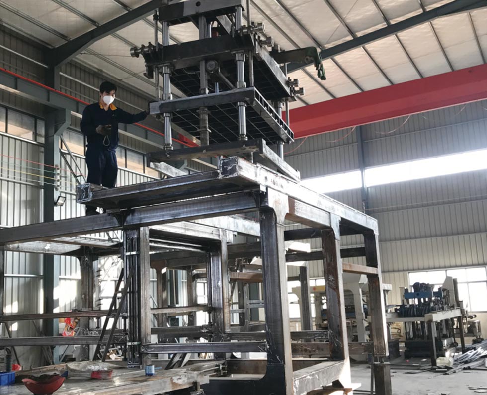 Hollow Block Brick Making Machine