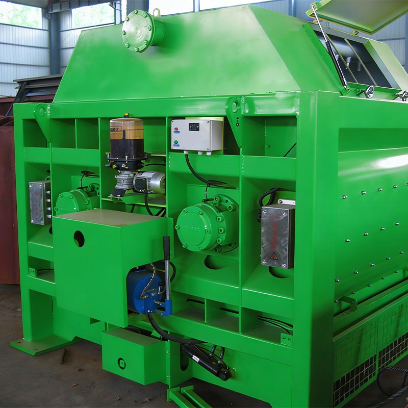 Meascthóir Coincréite Stroighne Twin Shaft